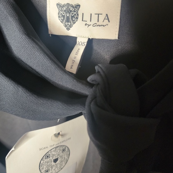 🟢SALE! LITA BY CIARA! TIE FRONT JUMPSUIT & NWT - Picture 10 of 12